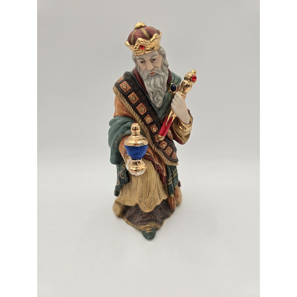 Kirkland Nativity Replacement Figurine #75177 wiseman kneeling